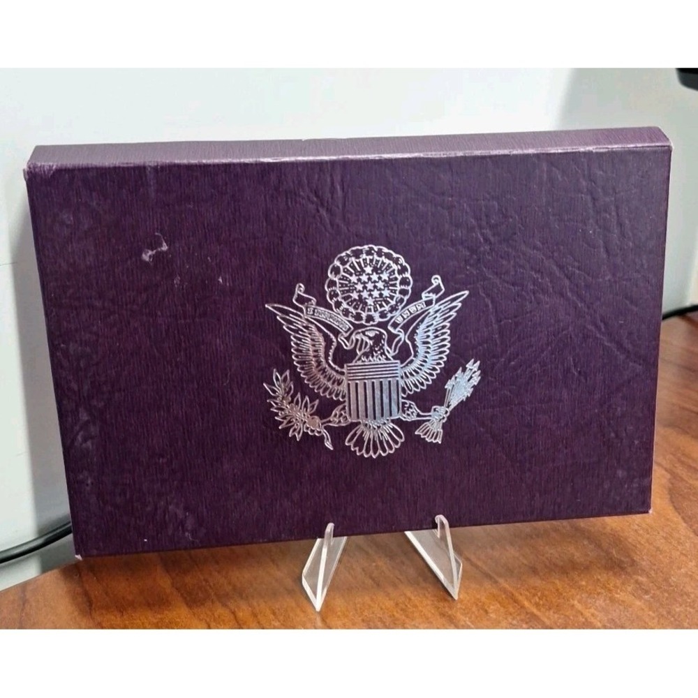 1987 S Proof Set Clad U.S. Mint In Original Government Packaging OGP 5 coin set - Picture 4 of 4